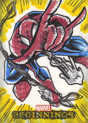 Upper Deck Marvel Beginnings Series II Sketch Card  Michael Duron