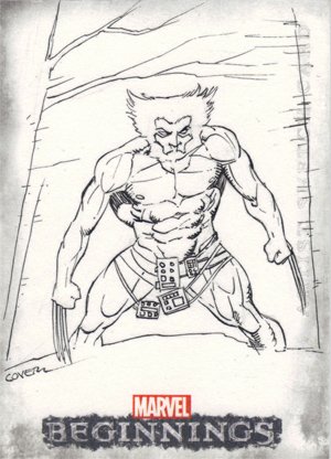 Upper Deck Marvel Beginnings Series II Sketch Card  Aston 