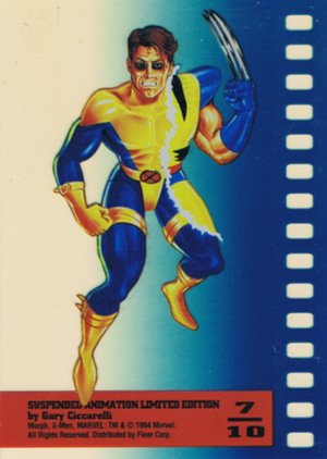 Fleer X-Men '95 Fleer Ultra Suspended Animation Cels 7 Morph