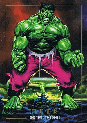 SkyBox Marvel Masterpieces Promos  Hulk