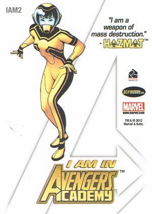 Rittenhouse Archives Marvel Greatest Heroes I Am An Avenger IAM02 Hazmat