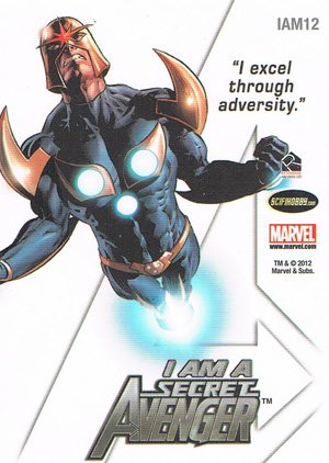Rittenhouse Archives Marvel Greatest Heroes I Am An Avenger IAM12 Nova