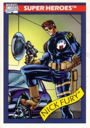 Impel Marvel Universe I Base Card 5 Nick Fury