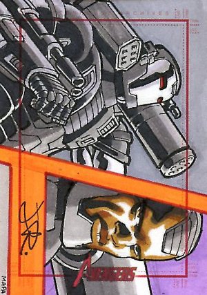 Rittenhouse Archives Marvel Greatest Heroes Sketch Card  Butch Mapa