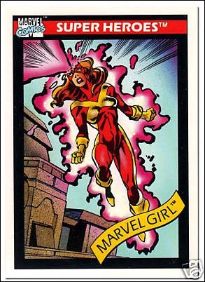 Impel Marvel Universe I Base Card 9 Marvel Girl