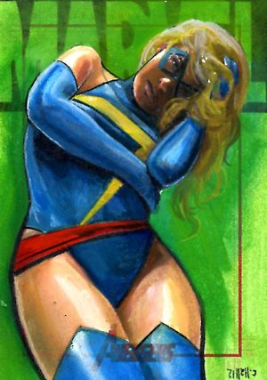 Rittenhouse Archives Marvel Greatest Heroes Sketch Card  Charles Hall