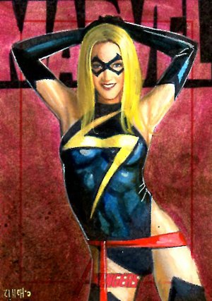 Rittenhouse Archives Marvel Greatest Heroes Sketch Card  Charles Hall