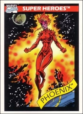 Impel Marvel Universe I Base Card 11 Phoenix