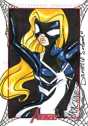 Rittenhouse Archives Marvel Greatest Heroes Sketch Card  Danielle Gransaull