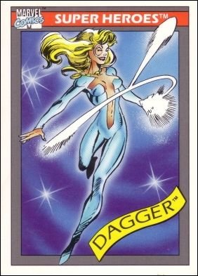 Impel Marvel Universe I Base Card 14 Dagger
