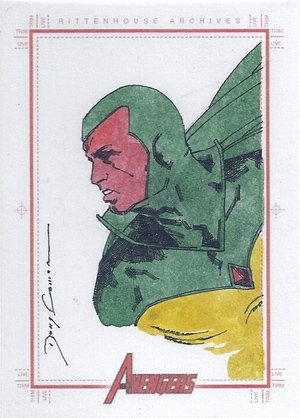Rittenhouse Archives Marvel Greatest Heroes Sketch Card  Doug Cowan