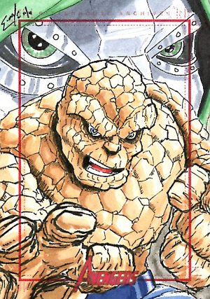 Rittenhouse Archives Marvel Greatest Heroes Sketch Card  Eric McConnell