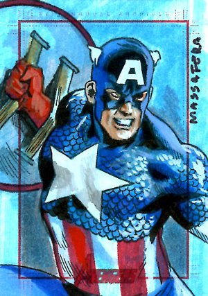 Rittenhouse Archives Marvel Greatest Heroes Sketch Card  Felipe Massafera