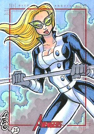 Rittenhouse Archives Marvel Greatest Heroes Sketch Card  George Davis