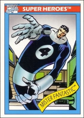 Impel Marvel Universe I Base Card 19 Mister Fantastic
