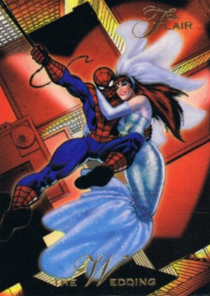 Fleer Marvel Annual Flair '94 Base Card 57 The Wedding