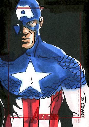 Rittenhouse Archives Marvel Greatest Heroes Sketch Card  Jon Hughes