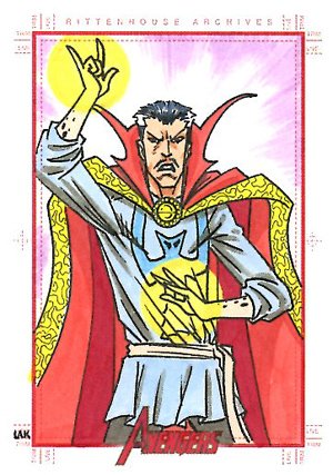 Rittenhouse Archives Marvel Greatest Heroes Sketch Card  Lak Lim
