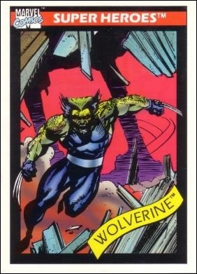 Impel Marvel Universe I Base Card 37 Wolverine