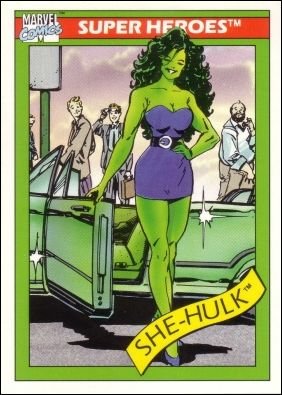 Impel Marvel Universe I Base Card 39 She-Hulk