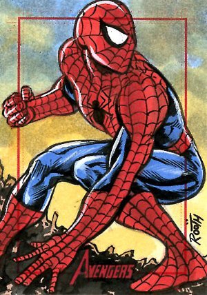 Rittenhouse Archives Marvel Greatest Heroes Sketch Card  Michael Rooth