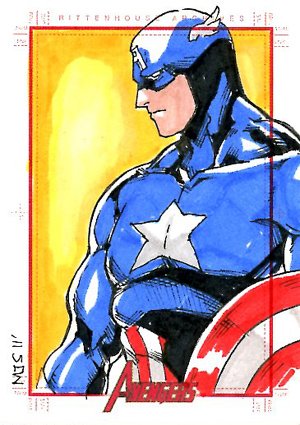 Rittenhouse Archives Marvel Greatest Heroes Sketch Card  MJ San Juan 