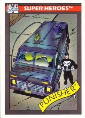 Impel Marvel Universe I Base Card 44 Punisher