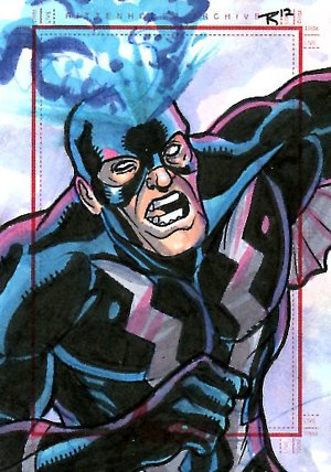 Rittenhouse Archives Marvel Greatest Heroes Sketch Card  Rich Molinelli