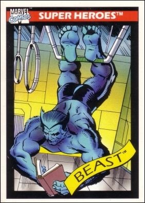 Impel Marvel Universe I Base Card 46 Beast