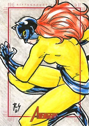 Rittenhouse Archives Marvel Greatest Heroes Sketch Card  Rodjer Goulart