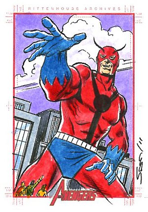 Rittenhouse Archives Marvel Greatest Heroes Sketch Card  Sam Agro