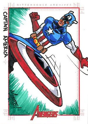 Rittenhouse Archives Marvel Greatest Heroes Sketch Card  Sean Moore
