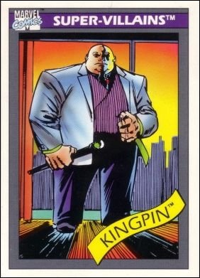 Impel Marvel Universe I Base Card 52 Kingpin
