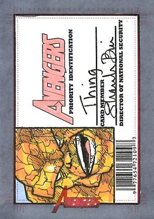 Rittenhouse Archives Marvel Greatest Heroes Sketch Card  Thanh Bui