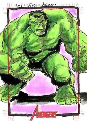 Rittenhouse Archives Marvel Greatest Heroes Sketch Card  Thanh Bui