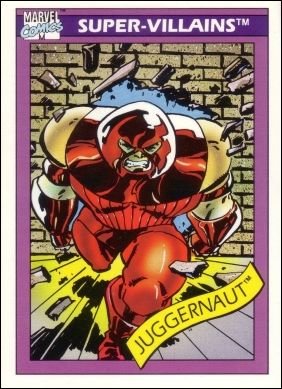 Impel Marvel Universe I Base Card 55 Juggernaut