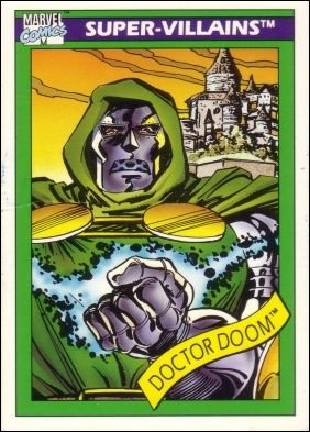 Impel Marvel Universe I Base Card 60 Doctor Doom