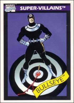 Impel Marvel Universe I Base Card 64 Bullseye