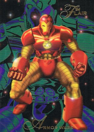 Fleer Marvel Annual Flair '94 Base Card 59 Armor Wars