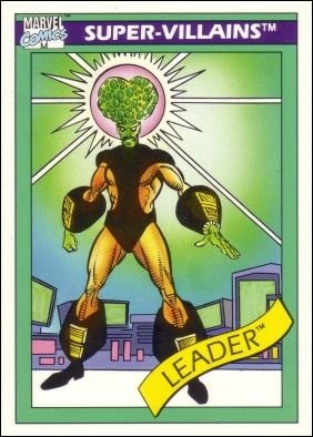Impel Marvel Universe I Base Card 70 Leader