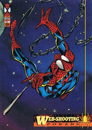 Fleer The Amazing Spider-Man Base Card 2 Web-Shooting