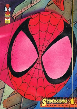 Fleer The Amazing Spider-Man Base Card 6 Spider-Signal