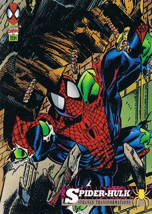 Fleer The Amazing Spider-Man Base Card 25 Spider-Hulk