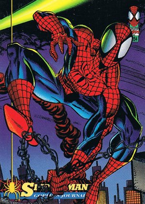 Fleer The Amazing Spider-Man Base Card 47 Spider-Man