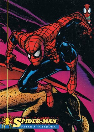Fleer The Amazing Spider-Man Base Card 75 Spider-Man