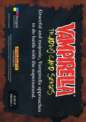 Breygent Marketing Vampirella Promos Album Promo-1 