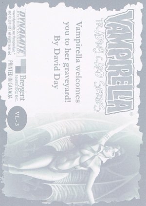Breygent Marketing Vampirella 3-D Lenticular Card VL-3 