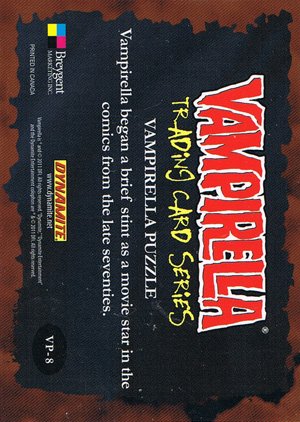 Breygent Marketing Vampirella Puzzle Card VP-8 