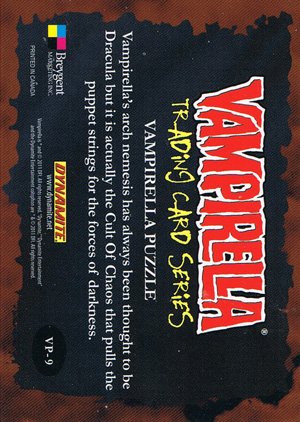 Breygent Marketing Vampirella Puzzle Card VP-9 