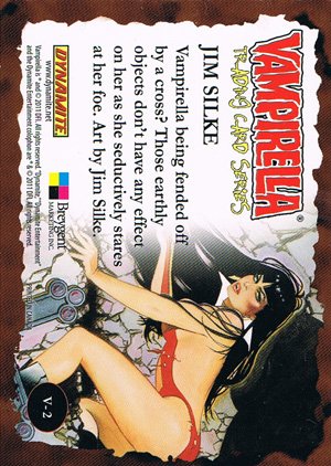 Breygent Marketing Vampirella Base Card V-2 Jim Silke